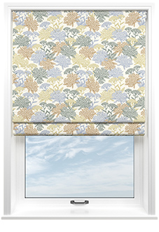Yarrow, Chartreuse - Roman Blind